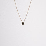 10K Just Initial Necklace