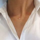 10K Evelyn Pearl Necklace