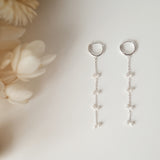 Mia's Petite Pearl Hoops
