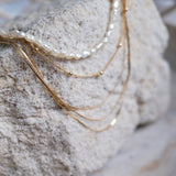 Sleek 3 Line Necklace