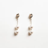 Ava Two Way Pearl earrings