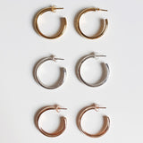 The Hola Hoops_Sterling Silver