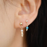Gold Filled Carina Raindrop Earrings
