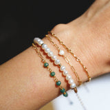 Gold Filled Aria Aventurine Bracelet