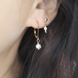 Gold Filled Olivia Pearl Earrings / 3 Styles