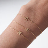 Just Initial Bracelet