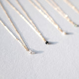 Amore Gold Filled Necklace / 5 Different Stones
