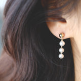 Ava Two Way Pearl earrings