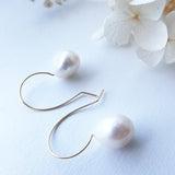 Grande Perla Hook Earrings
