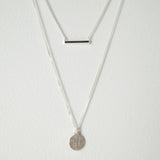 Layered B&D Necklace_Sterling Silver
