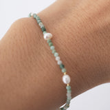 Lotus Green beads Bracelet