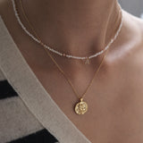 Seed Pearl Necklace_Sterling Silver