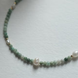 Lotus Green beads Bracelet
