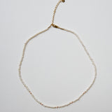 Seed Pearl Necklace_Sterling Silver