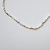 Seed Pearl Necklace_Sterling Silver