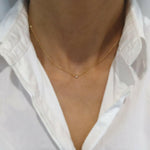 Elegant crystal necklace, perfect bridesmaid gift for wedding and bridal jewellery collections