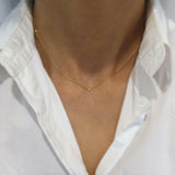 Elegant crystal necklace, perfect bridesmaid gift for wedding and bridal jewellery collections