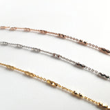 Dia Cut Candy Bar Bracelet
