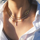Zawa Necklace / Brown